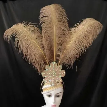 The Stardust Flora Cabaret Crown – Five-Flower Rhinestone Headdress