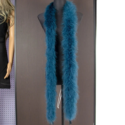 Fluffy Marabou Turkey Feather Boa (2 Meters)