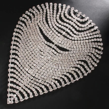 Rhinestone Crystal Head Chain