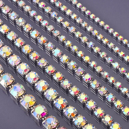 The Stardust Sparkle Claw – Deluxe Glass Crystal Strass Rhinestone Trim
