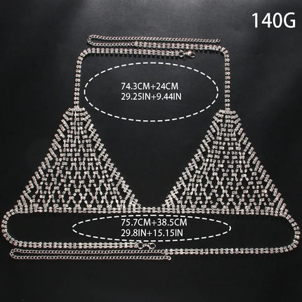 Crystal Bikini Body Chain