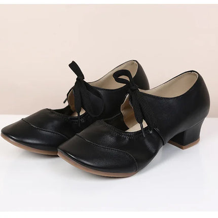 The Stardust Encore Practice Oxford – Leather Latin & Jazz Dance Shoe