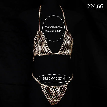 Crystal Bikini Body Chain