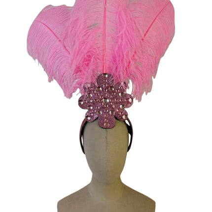 The Stardust Flora Cabaret Crown – Five-Flower Rhinestone Headdress