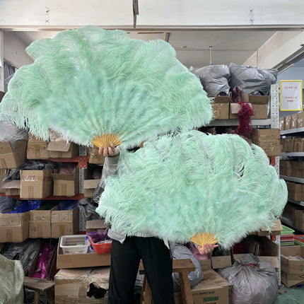 90CM Ostrich Feather Fans