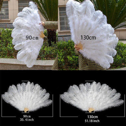90CM Ostrich Feather Fans