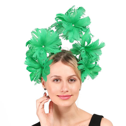 Feather Flower Headdress