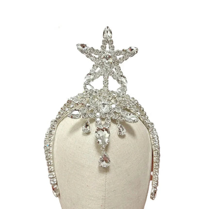 Rhinestone Star Showgirl Headpiece