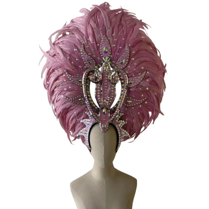 The Stardust Copacabana Feather Crown – Samba Parade Headdress