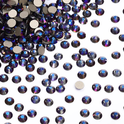 SS3-SS30 Gold Bottom Flat Back Glass High Quality Crystal Rhinestones