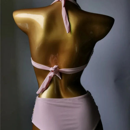 The Venus Horizon Rhinestone Bikini – Premium Crystal Triangle Showgirl Set