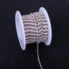Silver Lt Amethyst / 2mm-10yards