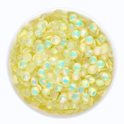 SS6-SS30 Mocha Opal Coral Reef Flatback Glass Non-Hotfix Rhinestones