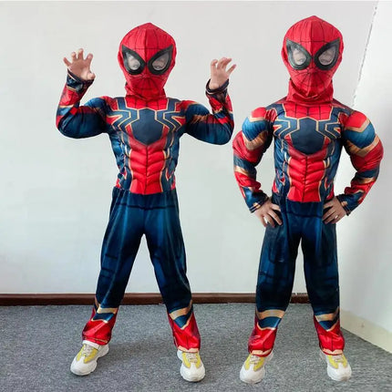Marvel Superhero Spider Man Captain America Iron Man Thor Hulk Cosplay Costume
