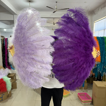 90CM Ostrich Feather Fans
