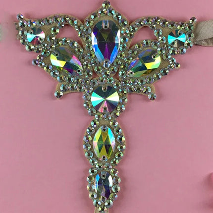 Rhinestone Bracelet Hand Chain