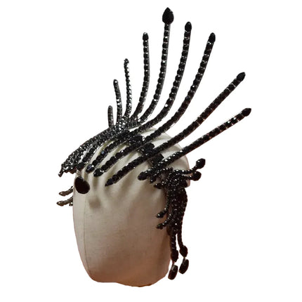 Rhinestone Showgirl Headpiece