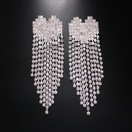 Dazzling Crystal Tassel Nipple Pasties & Statement Chest Body Jewelry