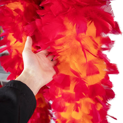 Fluffy Turkey Feather Performance Boa (2 Meters)