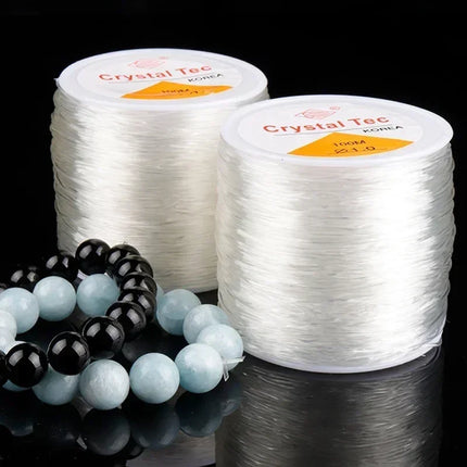 Strong Clear Elastic Stretch Jewelry Cord for Beading & Crafting