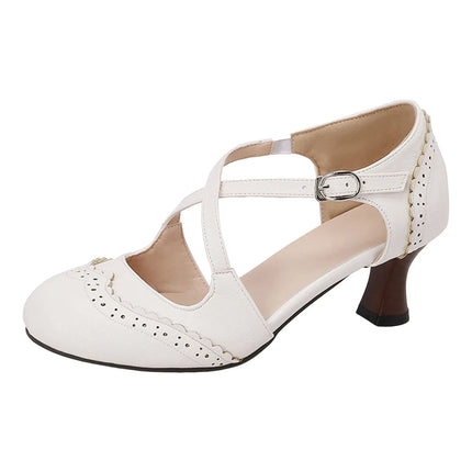 The Stardust Sweetheart Mary Jane – Vintage Cabaret Dance Pump