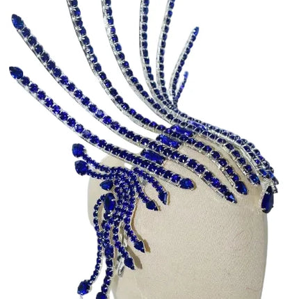 Rhinestone Showgirl Headpiece