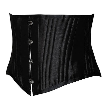 24 Steel Bone Underbust Corset Heavy Duty Waist Trainer Cincher Bustier