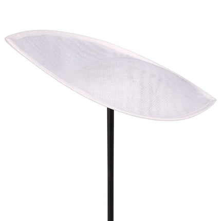 32x21cm Oval Sinamay Fascinator Base DIY Millinery Derby Hat Headpiece Mold