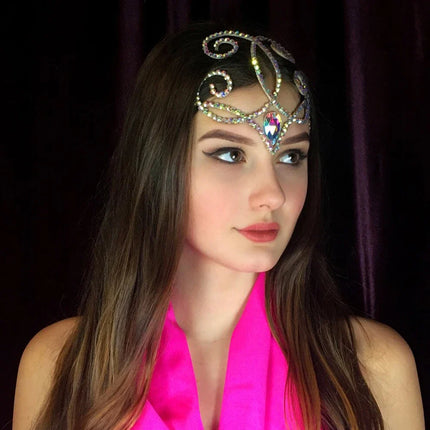 Rhinestone Drop Headpiece