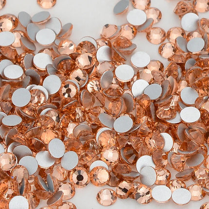 SS3-SS30 Yellow Series Non-Hotfix Glass Flat Back Rhinestones