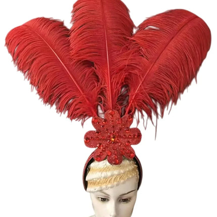 The Stardust Flora Cabaret Crown – Five-Flower Rhinestone Headdress