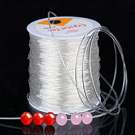 Strong Clear Elastic Stretch Jewelry Cord for Beading & Crafting