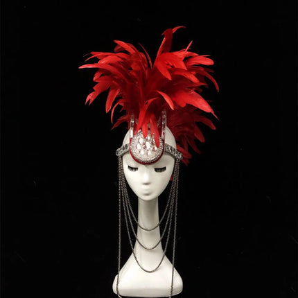 Mohawk Style Feather Headdress