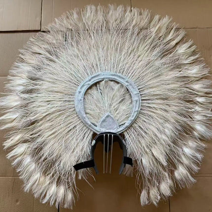 The Stardust Mirage – Premium Mohawk Feather Samba Carnival Headdress