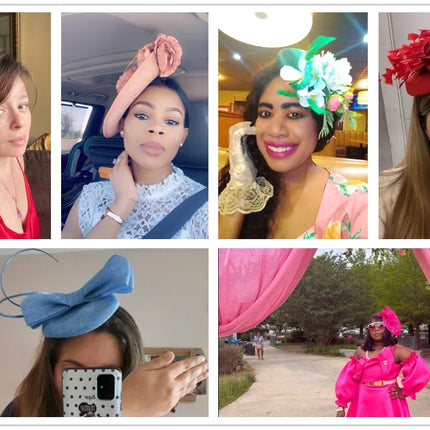 31cm Round Sinamay Fascinator Base DIY Millinery Derby Hat Headpiece Mold
