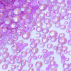 Shimmer LT Purple / Mix Size(SS6-SS20) / 1440Pcs