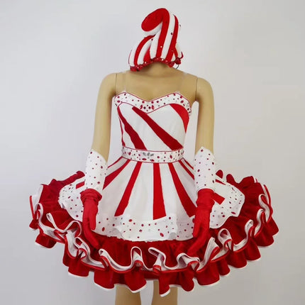 Sparkly Crystal Big Bubble Short Dress Women Prom Evening Celebrate Birthday Party Ball Gown Festival Show Performance Costume