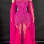 hot pink / XL