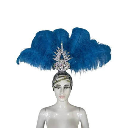 The Stardust Dionysia – Carnival & Samba Feathered Masque Ball Crown