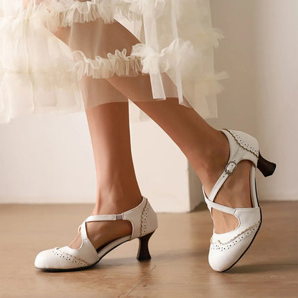 The Stardust Sweetheart Mary Jane – Vintage Cabaret Dance Pump