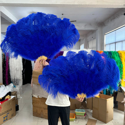 90CM Ostrich Feather Fans