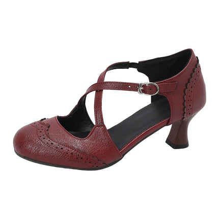 The Stardust Sweetheart Mary Jane – Vintage Cabaret Dance Pump