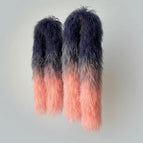 Charcoal & Peach / 6ply
