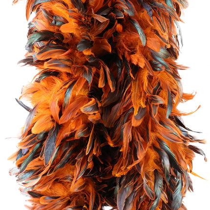 Natural Fluffy Rooster Feather Marabou Boa