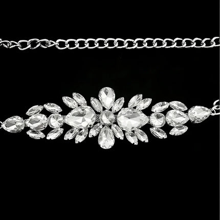Rhinestone Chain Belt