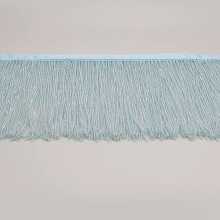 Long Glass Rhinestone Beaded Fringe Trim
