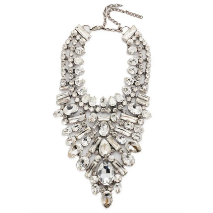 Rhinestone Statement Necklace