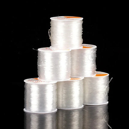 Strong Clear Elastic Stretch Jewelry Cord for Beading & Crafting