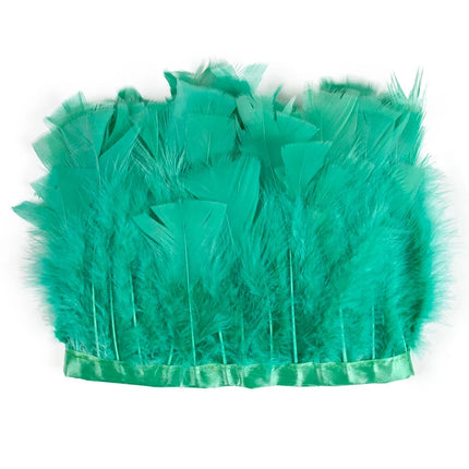 Professional Turkey Feather Fringe Trim 10-15cm