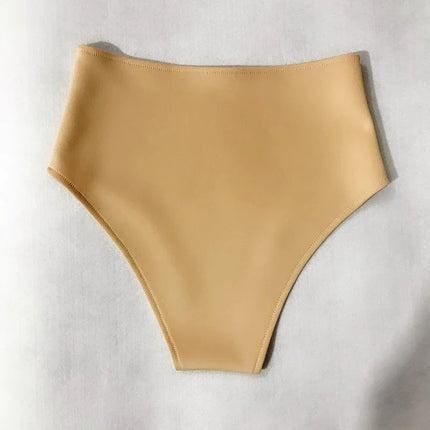 High-Waist Elastic Performance Shorts